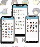 Stickers Totoro For WhatsApp スクリーンショット 2