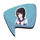 Stickers Yandere For WhatsApp-icoon