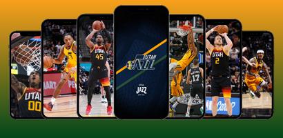 Utah Jazz Wallpapers 4K โปสเตอร์