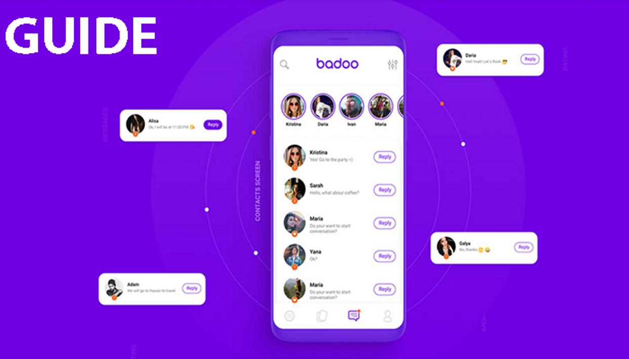 Guide For Dating App Badoo постер.