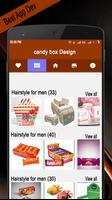 Candy Box Design Affiche