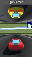2 Player Racing 3D Affiche