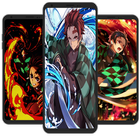 Tanjiro Kamado Wallpaper Zeichen