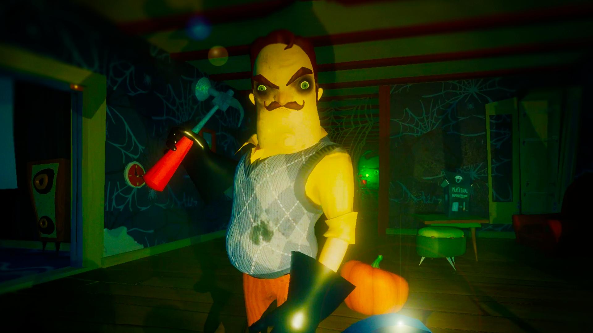 Hello Secret Neighbor Alpha Halloween Walktrough APK for Android Download