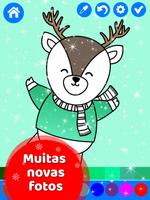 Feliz   Livro de colorir de Natal para crianças imagem de tela 3