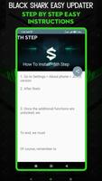 Black Shark Updater Easy Steps تصوير الشاشة 2