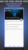 HIOS For TECNO Updater Steps تصوير الشاشة 2