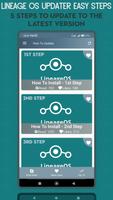 Lineage OS Updater Easy Steps تصوير الشاشة 1