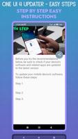ONE UI 4 Updater - Easy Steps تصوير الشاشة 2