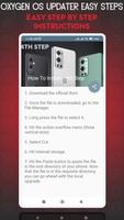 Oxygen OS Updater Easy Steps ảnh chụp màn hình 2