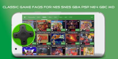 برنامه‌نما FAQs & Emulators for GBA SNES N64 عکس از صفحه