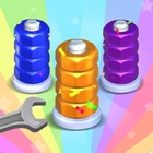 Color Screw Sort: Nuts & Bolts biểu tượng