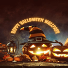 Halloween wallpaper - Spooky آئیکن