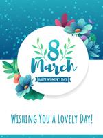 Happy International Womens Day پوسٹر