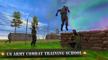 US-Armee Kampftraining Schule Plakat