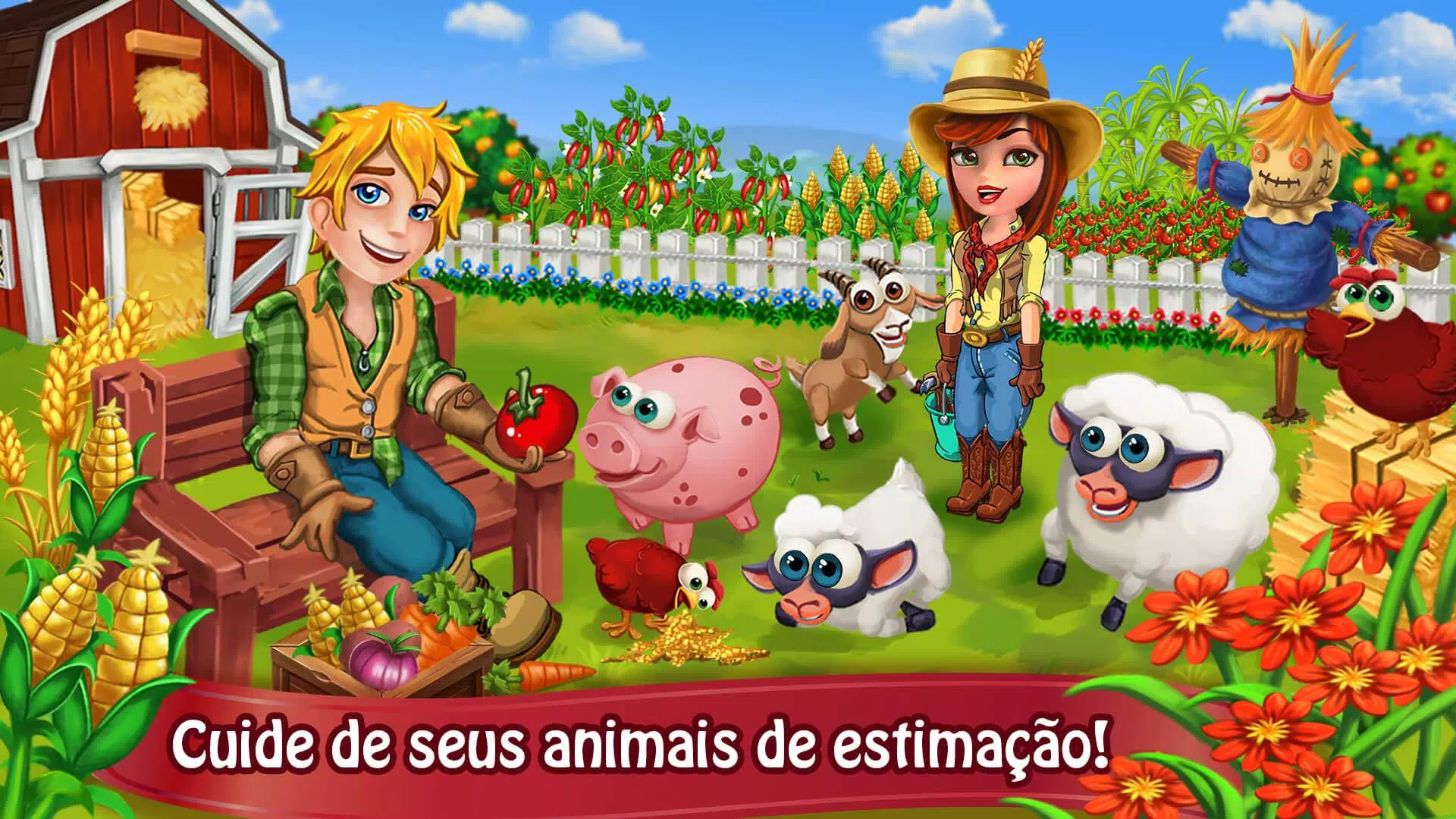 👩🏻‍🌾 Os MELHORES jogos de FAZENDA mobile Grátis  Viva a experiência  AGRÍCOLA em suas mãos [2023] 