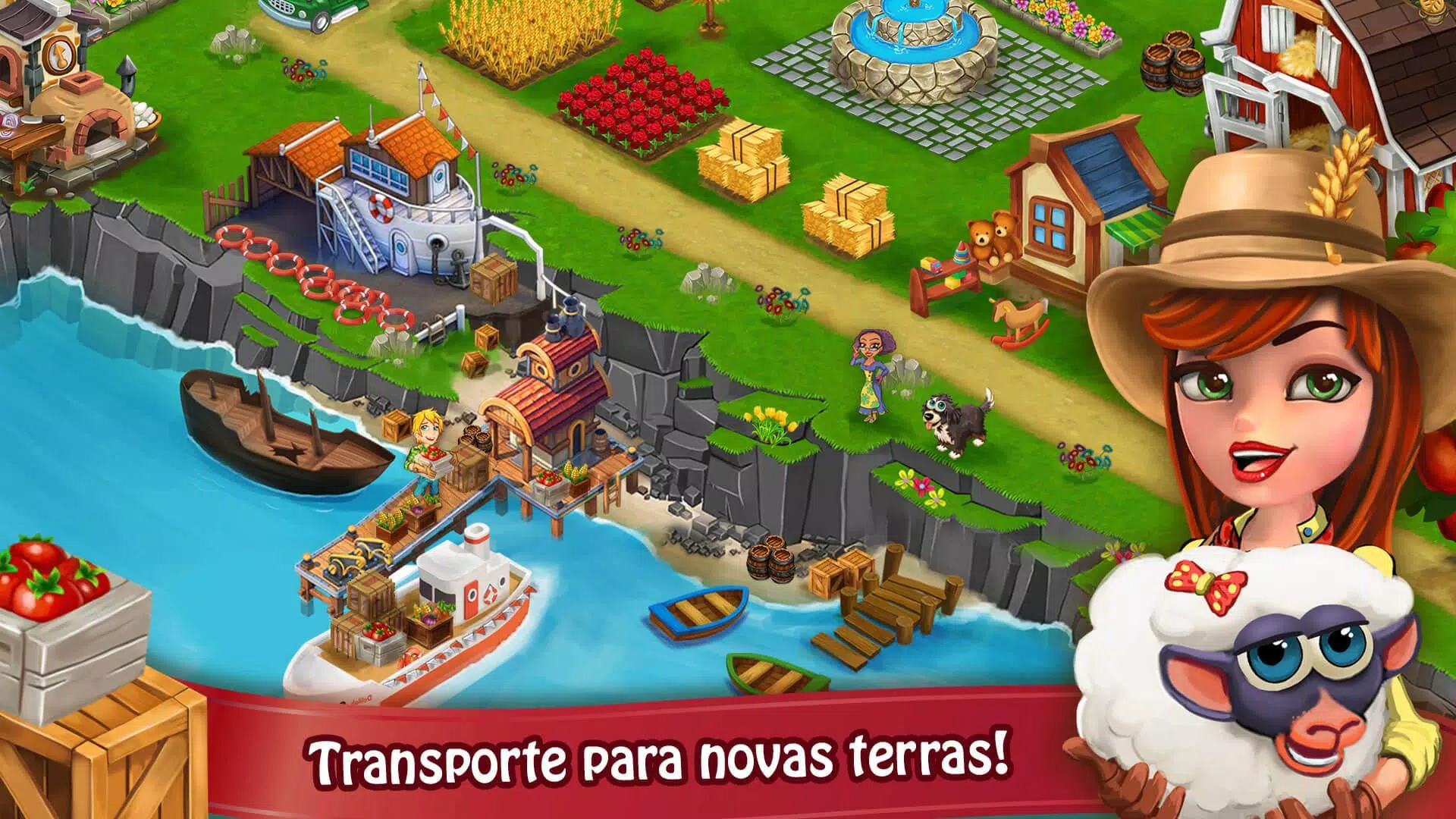 Download do APK de Fazenda Feliz Agricultura jogo para Android