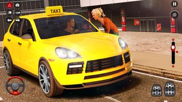 New York Taxi Driving Sim 3D تصوير الشاشة 1