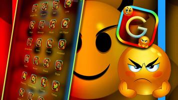 Devil Emoji Launcher Theme capture d'écran 2
