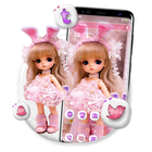 Fashion Doll Launcher Theme icône