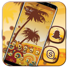 Palm Tree Canvas Theme أيقونة