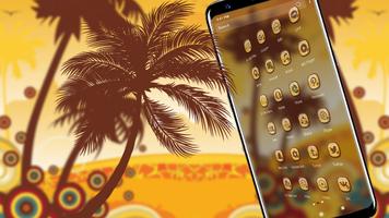 برنامه‌نما Palm Tree Canvas Theme عکس از صفحه