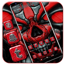 APK Red Skull Launcher Theme