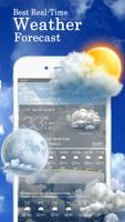 Previsão meteorológica -Radar tempo global Cartaz