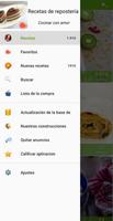Recetas de repostería captura de pantalla 1