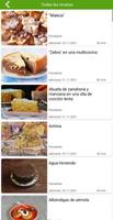 Recetas de repostería captura de pantalla 2