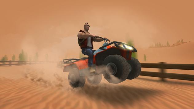 4x4 Off-Road Desert ATV poster