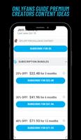 Onlyfans App for Android 💘 Guide and Tips captura de pantalla 1