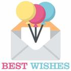 Best Wishes Stickers ไอคอน