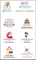 Best Wishes Stickers 포스터