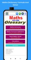 Math Dictionary Formula Solver poster