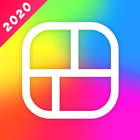 Photo Grid - Collage Maker Square Pic Photo Editor-icoon