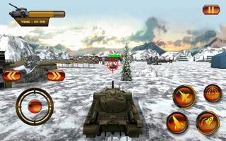 Heavy Army Tank Driving Simulator World War Blitz capture d'écran 1