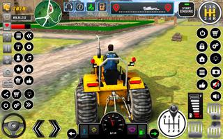 트랙터 운전 및 농업 시뮬레이터 게임 스크린샷 1