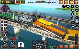Uphill Train Simulator Game. capture d'écran 2