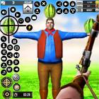 Watermelon Archery Games 3D Zeichen