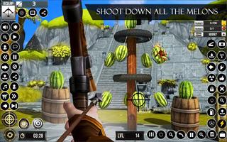 Watermelon Archery Games 3D পোস্টার