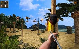 Crazy Chicken Shooting Game : Archery Killing imagem de tela 1
