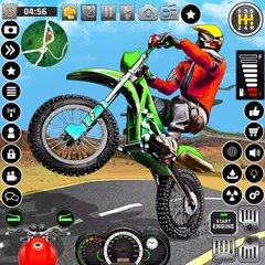 Bike Stunt Dirt Bike-Spiele APK Herunterladen