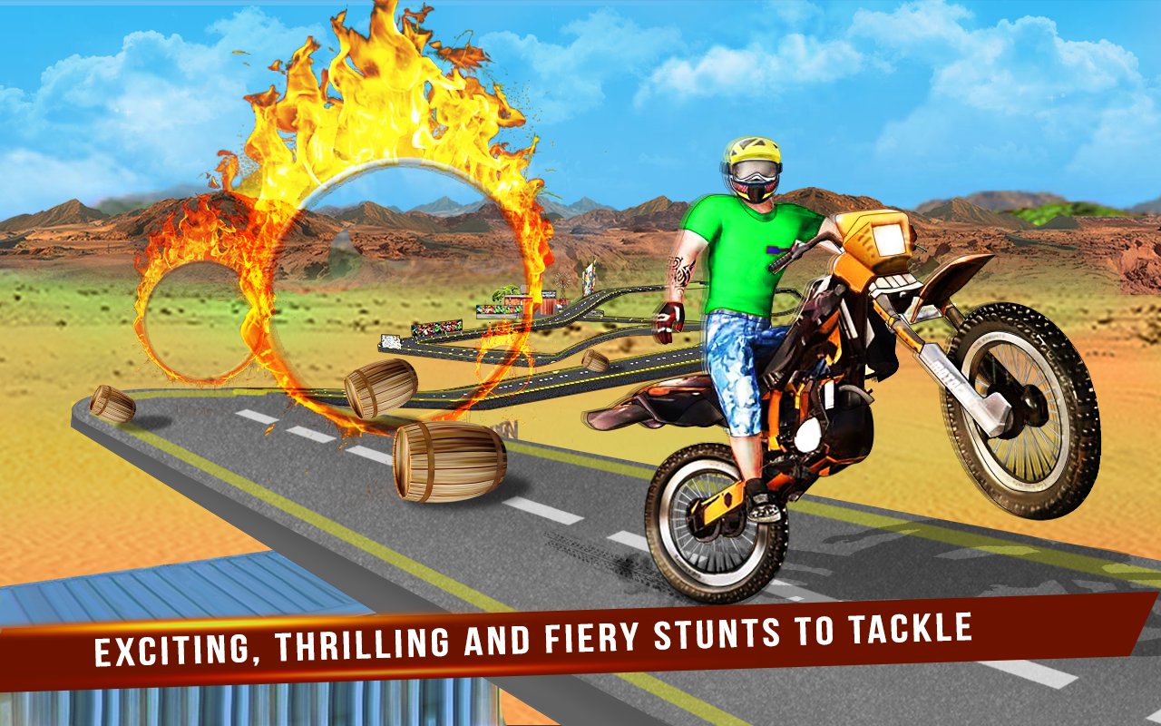 Bike Stunt Dirt BikeSpiele APK für Android herunterladen