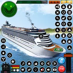 ビッグクルーズ船ゲーム乗客貨物シミュレーター アプリダウンロード
