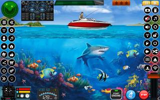 Fishing Boat Driving Simulator स्क्रीनशॉट 1