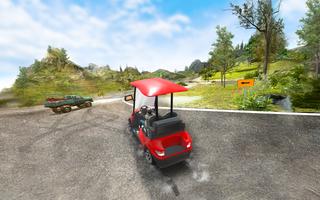 Golf Cart Sim Golf Racing Game 海報