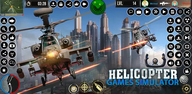 боевой вертолет игра