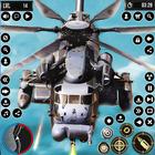 Army Gunship Helicopter-icoon