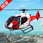 Городской вертолет Летающий симулятор Общественный иконка